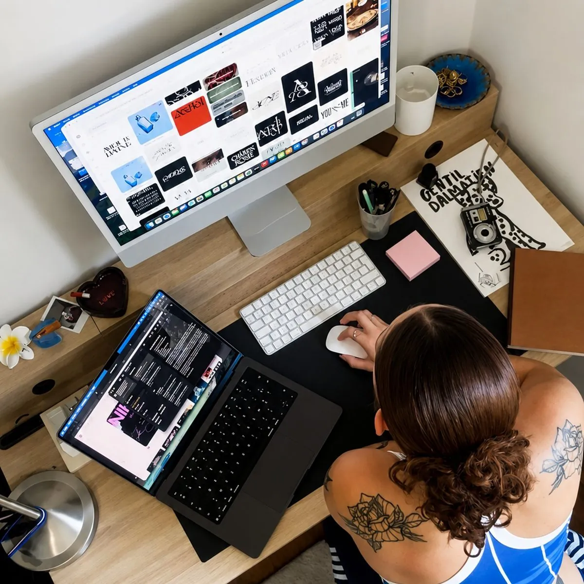 Théa, directrice artistique & graphiste – Apexx Agency